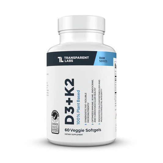 Transparent Labs - D3+K2