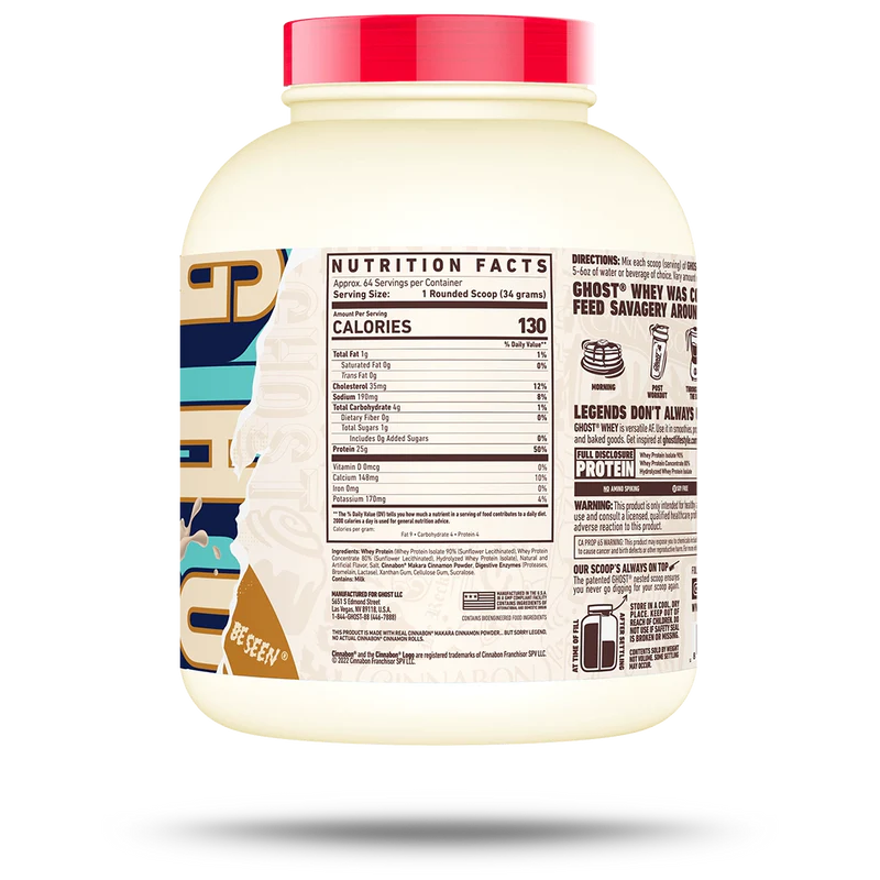 Ghost - Whey Protein 5LB