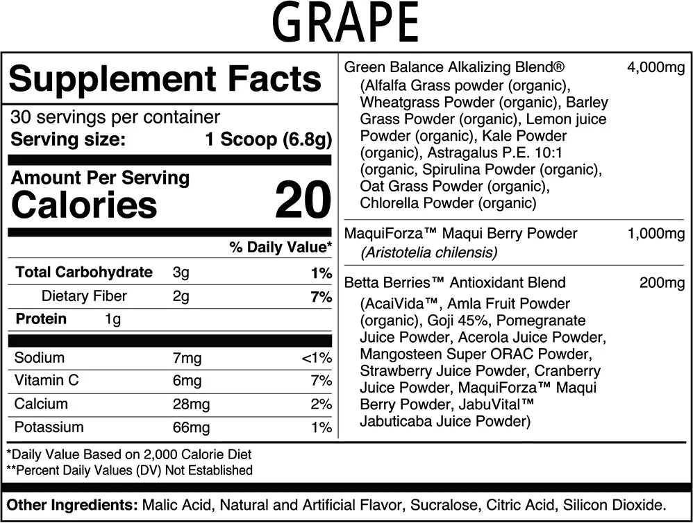 MTS Nutrition - Machine Greens + Reds
