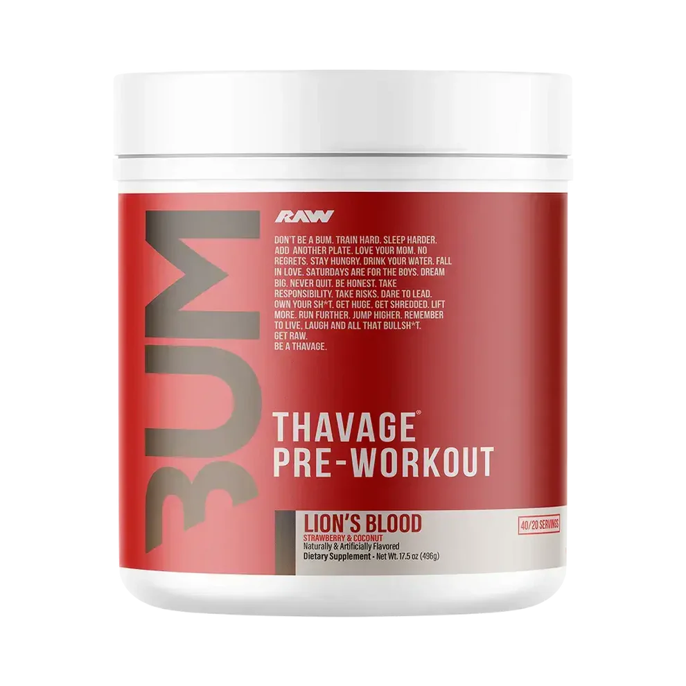RAW - CBUM Thavage Pre Workout